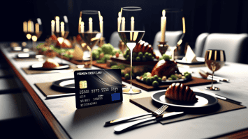 An image illustrating Kreditkarten mit Restaurant-Guthaben